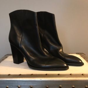 Vince leather booties